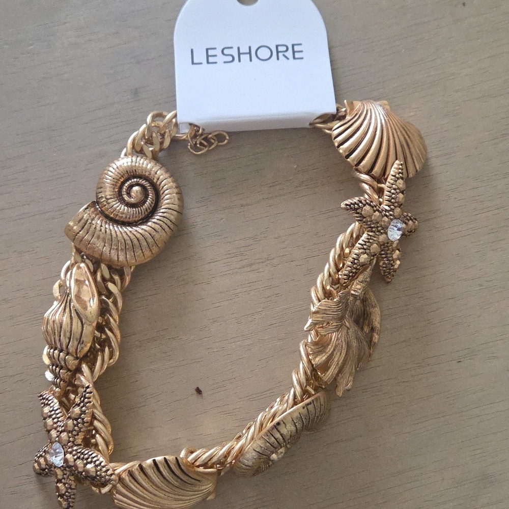 Nwt Shell Choker Necklace - Picture 2 of 5